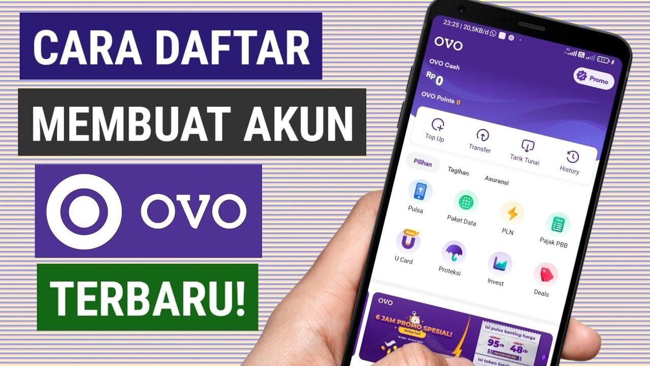 Cara Mudah Membuat Akun Ovo dan Menggunakannya